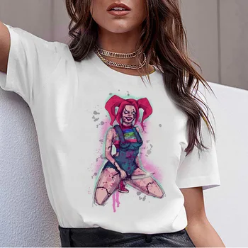 Chucky Siaubo Aukštos Kokybės kietas moterų nauji marškinėliai streetwear ulzzang tee marškinėliai t-shirt mados moterų femme naujus marškinėlius viršų