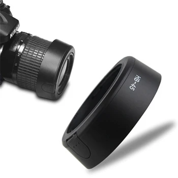 Cilindrų Objektyvo Gaubtą, pakeisti HB-45 Nikon AF-S DX NIKKOR 18-55mm f/3.5-5.6 G VR / 18-55 mm F3.5-5.6 G VR HB45 HB 45