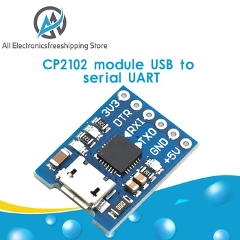 CJMCU CP2102 MICRO USB UART TTL Modulis 6Pin Serial Konverteris UART STC Pakeisti FT232 NAUJA arduino