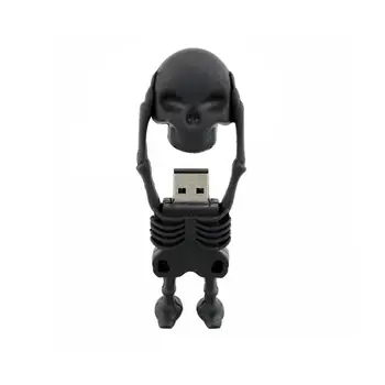 Cle USB 256 GB Pendrive Animacinių filmų Kaukolė Jack 8GB 16GB 32GB 64GB 128GB Skeletas Moliūgų USB 