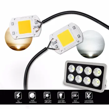 Cob LED Lempos, Matricos LED Prožektoriai Projektorius 