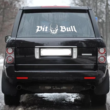 CS-1378#60*17cm Pit Bull juokinga automobilio lipdukas vinilo decal sidabrinė/juoda auto automobilių lipdukai stilius