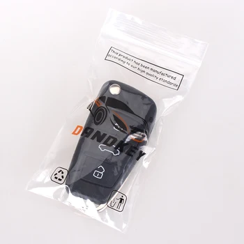 Dandkey Switchblade Klavišą Flip Folding Nuotolinio Automobilio Raktas su Lukštais Atveju 3 Mygtuką Atveju AUDI A2 A3 A4 A6 A6L A8 TT Be Menčių