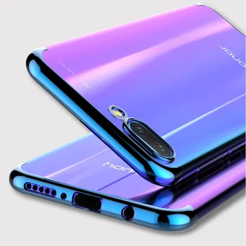 Danga Minkštos TPU Case for Huawei Honor 10 9 20 9 x lite 8x max Garbę 8C 8S 8A 9A 9C 30S 30 Pro Skaidraus Silikono Atveju Padengti