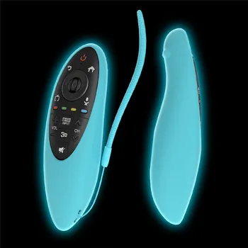 Dangtelis LG AN-MR500 Apsauginiai Silikono 3D Smart TV Magic Remote Valdymo Atveju Su Virvelę Lankstus, atsparus smūgiams SIKAI už MR500