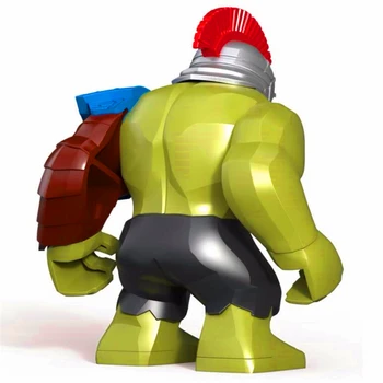 DECOOL 8,5 CM Hulks Endšpilis Hulkbuster Begalybės Karo Didelis Dydis Veiksmų Skaičius, Statyba akmenys Žaislai Statybos Dovana Vaikams