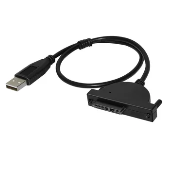 DeepFox SATA 3 USB 2.0 CD-ROM Diskas, Laidas Standžiajame Diske Vairuotojo SSD Adapteris KOMPIUTERIUI Laptopo SATA Prievado