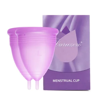 Deluxe Medicininės kokybės Silikono Mnesins Taurės Menstruacijų Taurės moterų Higienos Menstruacijų Taurės Moterų Motinos Menstruacijų