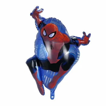 Didelis 3D Marvel Spiderman Geležinis Žmogus Folija Balionas su Gimtadieniu Šalis Dekoro Vaikų Žaislas Baby Shower Vaikų Globos Oro