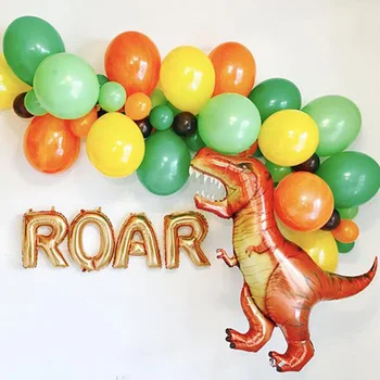 Didelių Dinozaurų folija balionai Berniukas gimtadienio dovana Didelis dydis baloons žaislai Dino ballon Gimimo dieną šalies apdaila vaikams, Kūdikių dušas