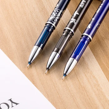 Didmeninė 0,5 mm trinamos mėlynas rašiklis / juoda rašalo papildymo magija tušinukas, biuro reikmenys egzaminą studentas atsarginės dalys, unisex