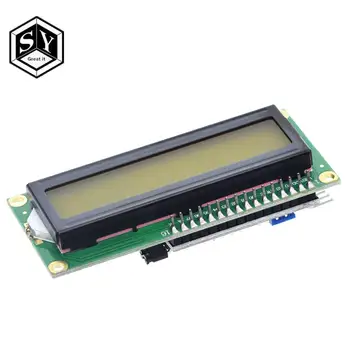 DIDŽIOSIOS JI LCD1602+I2C LCD 1602 modulis Blue/Green screen PCF8574 IIC/I2C LCD1602 Adapterio plokštė