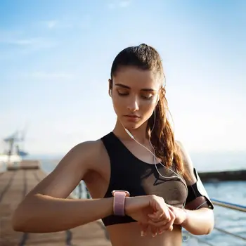 Dirželis Fitbit Versa 2 juostos correa Smart žiūrėti replacment Watchband accessories Nailono Sporto Kilpa Apyrankę Fitbit Versa 2 3 grupė