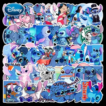 Disney 58pcs Animacinių filmų Dygsnio Lipdukas Lagaminą Gitara, Pianinu, Dviračių, Automobilių Apdailos, Grafiti, aplinkosaugos ¾enklelis Vandeniui