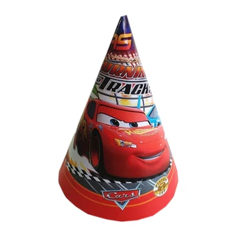 Disney Automobilių Gimtadienio Dekoracijas Vaikų Naudai Žaibas McQueen Popieriaus Puodeliai, Lėkštės, Vienkartiniai Tablewares Nustatyti Šalies Prekių