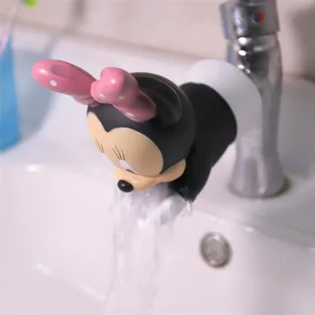 Disney Dygsnio rudasis lokys Maišytuvas Extender Vandens Taupymo Animacinių filmų Maišytuvas Išplėtimo Priemonė Padėti Vaikams Nusiplauti rankas, Vonios kambarys, Virtuvė,
