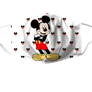 Disney Kaukės Mickey Mouse Minnie Animacinių Filmų Suaugusiųjų Veido Kaukė Gali Įdiegti Filtras Plaunamas Daugkartinis Kvėpuojantis Apsaugos Burną