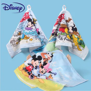 Disney Naujagimių Minkštos Medvilnės Animacinių filmų Mickey Minnie Gazas Rankšluostį Plauti Rankšluostis Baby Berniukas ir Mergaitė Plauti Rankšluostį Vaikų Aikštėje Rankšluostį 25*50 cm