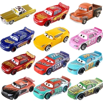 Disney Pixar Cars 2 3 Žaibas McQueen Mater Jackson Audra Ramirez 1:55 Diecast Transporto Priemonės Metalo Lydinio Berniukas Vaikas Žaislai Kalėdų Dovana