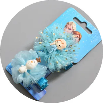 Disney princesė vaikų plaukų įrašą Užšaldyti Elsa staigius mergina, dovana, papuošalai lėlės Priedų