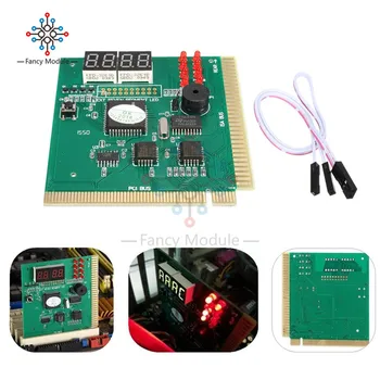 Diymore LED 4 Skaitmenų Analizė Diagnostinis Testeris POST Card PCI PC Analizatorius Plokštė