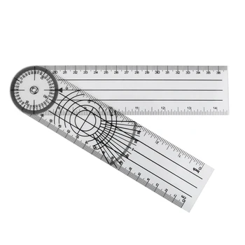 DIYWORK Goniometer Matlankiai, slankmačiai 360 Laipsnių Sukimosi Matavimo Įrankis Kampas Medicinos Stuburo Valdovas Daugiafunkcį Goniometer