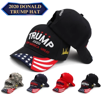 Donald Trump Skrybėlę Kamufliažas Bžūp Išlaikyti Amerika Labai MAGA Skrybėlių Prezidento 2020 M. American Flag JAV Beisbolo Kepurės