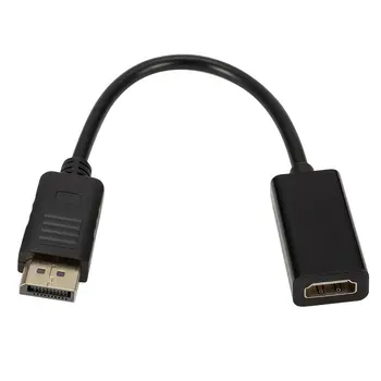 Dp Displayport Male HDMI-suderinama Female Kabelio Adapteris Keitiklis Pc dell