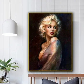 Drobė, Tapyba Marilyn Monroe Sienos Meno Plakatų ir grafikos, Tapybos Sienos Nuotraukas Namų Kambarį Apdaila