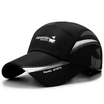 Drop Laivyba Quick Dry Kvėpuojantis Kepurės Vandeniui Vyrų Sporto Antis Liežuvio Saulės Skrybėlę Lauko Erdvėje Beisbolo Kepuraitę