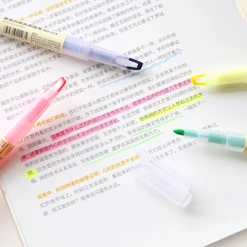 Dual Galvos Rašymo 2 in 1 žymėjimo įrankis Pen Japonijos Raštinės reikmenys Mielas mokyklinės prekės, Raštinė
