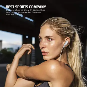 Dual Ratai Stereo Laidinio ausinės 3,5 mm ausines In-Ear Sporto Ausines Su Mic mini Ausinės Ausinių išmaniųjų telefonų