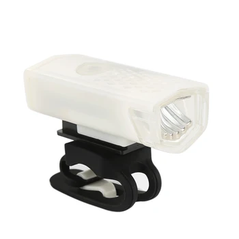 Dviračio Šviesos 300 Liumenų USB Įkrovimo Vandeniui Priekiniai LED Dviračio Žibintai Dviračių Lempos Rankenos Žibintuvėlis Dviračių Priedai