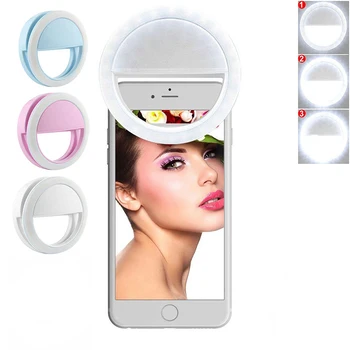Dėl Žiedo Šviesos, Kamera, Selfie LED vaizdo Kameros Lemputė 36 LED Smart Telefono Kamera Apvalios Formos
