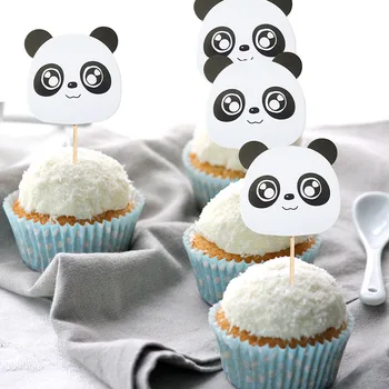 Džiaugsmas-Enlife 1Pc Panda Gimtadienio Balionai Gimtadienio Apdailos Vaikai Bambuko Gyvūnų Pripučiami Panda Balionas Kūdikio Dušas Šalis