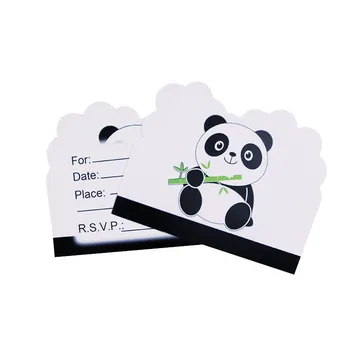 Džiaugsmas-Enlife 1Pc Panda Gimtadienio Balionai Gimtadienio Apdailos Vaikai Bambuko Gyvūnų Pripučiami Panda Balionas Kūdikio Dušas Šalis