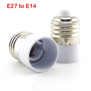 E27 į E14, kad e12 GU10 B22 maitinimo kištuko Konversijos LED lempos, Lemputės Bazės Lizdas Konverteris, atsparios Ugniai Laikiklio Adapterio Lempos Lemputė Kokybės