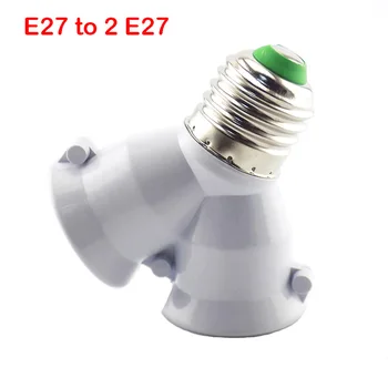 E27 į E14, kad e12 GU10 B22 maitinimo kištuko Konversijos LED lempos, Lemputės Bazės Lizdas Konverteris, atsparios Ugniai Laikiklio Adapterio Lempos Lemputė Kokybės