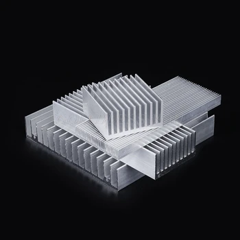Ekstruzinio Aliuminio Heatsink Didelės Galios LED IC Chip Aušintuvo Radiatoriaus Šilumos Kriaukle Lašas Laivybos