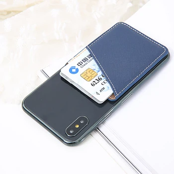 Elastiniai Klijai odinis telefono Lipdukas kortelės turėtojui Samsung Galaxy A3 A5 A6 A8 j3 skyrius J4 J5 J6 J7 Neo 2018 M. 2016 m. 2017 Padengti Atveju