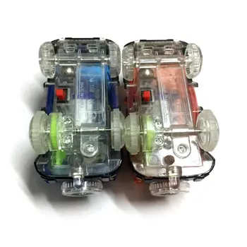 Elektroninės Automobilių Žaislas LED lemputės Automobiliams Švyti Lenktynių Trasoje Mirksi Vaikas Geležinkelio Šviesos Mašina Bėgių Automobilių brinquedos
