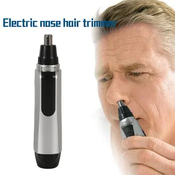 Elektros Nosies Plaukų Žoliapjovės Nosies Clipper Baterija Razor Ausų Plaukų Šalinimo, Veido Priežiūra, Skustuvas, Skutimosi Vyrams
