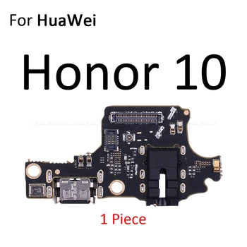 Elektros Įkrovimo Jungtis Plug Uosto Doką Lenta Su Mic Flex Kabelis HuaWei Honor Peržiūrėti 20 Pastaba 10 9 9e 9 8C 8X Max Pro Lite