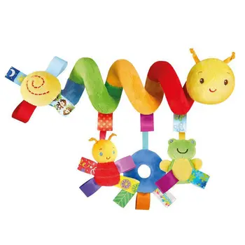 Emmababy Mielas Veiklos Spiralės Lovelę Vežimėlį, Automobilinę Kėdutę Kelionės Kabantys Žaislai, Kūdikių Barškučių Spalvingas Žaislas