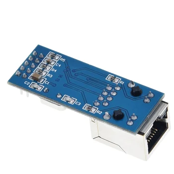 ENC28J60 SPI sąsaja Ethernet tinklo modulis modulis (mini versija) arduino