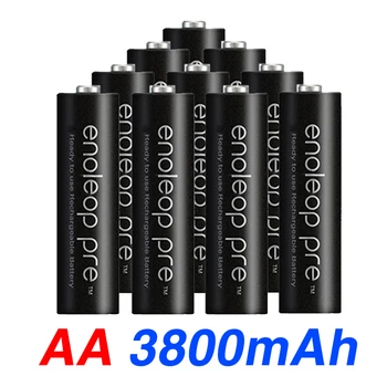 Eneloop baterijos pirminės aa baterijos Pro AA 3800 MAH 1.2 V NI-MH žibintuvėlis žaislas įkaitintą įkraunama baterija