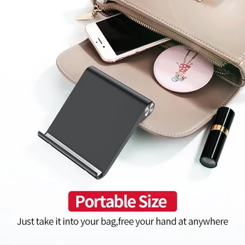 EQZ Telefono Laikiklio Stovas Smartphone Paramos Tablet Stand for iPhone Stalas mobiliojo Telefono Turėtojas Stovėti Nešiojamas Mobiliojo telefono Laikiklis