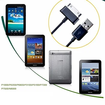 ES Kelionės 5V2A Įkroviklis Adapteris, skirtas Samsung Galaxy Tab S2 S3 S4 Tablet P1000 P3100 P5100 P7500 N8000 Duomenų sinchronizavimo USB Įkrovimo kabelis