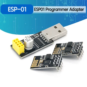 ESP01 Programuotojas Adapteris UART GPIO0 ESP-01 Adaptaterr ESP8266 CH340G USB ESP8266 Serijos Belaidžio Wifi Developent Valdybos Modulis