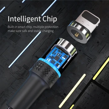 Essager Magnetinis Įkroviklis, Micro USB Kabelis, skirtas 